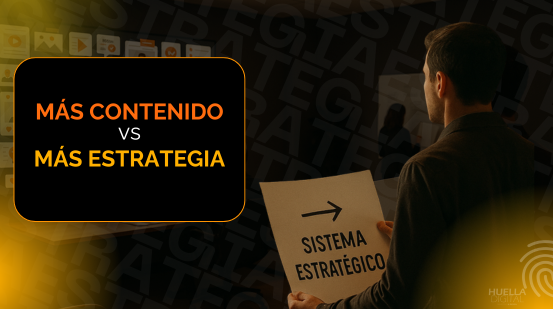 ¿Y si no necesitas hacer más contenido, sino tener más estrategia?
