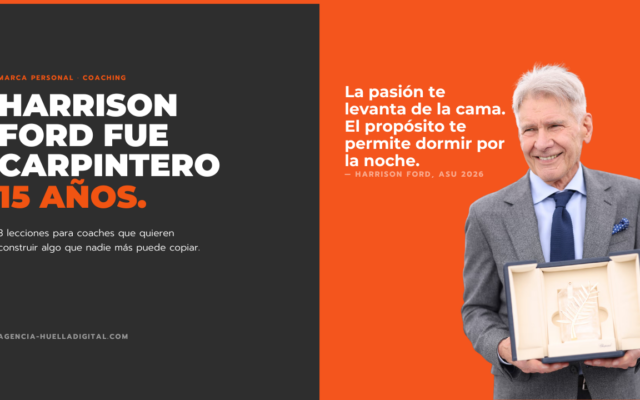Harrison Ford fue carpintero por 15 años: lecciones para coaches